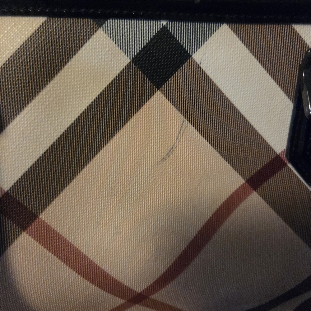 Burberry plaid tote bag - Picture 2 of 10